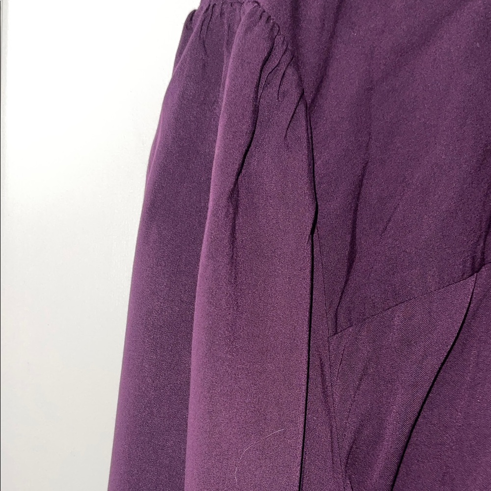 Lane Bryant Deep Purple Blouse - Picture 10 of 13